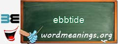 WordMeaning blackboard for ebbtide